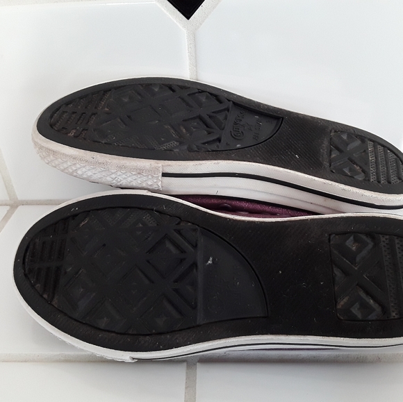 Converse All Star Purple Sneakers - Picture 8 of 10